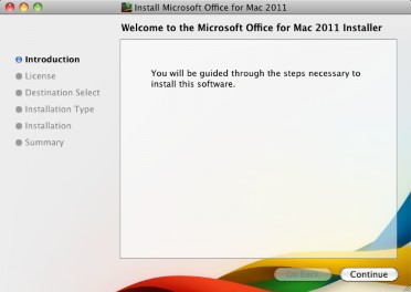 microsoft office for mac 2011 installation failed