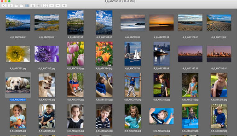 picture viewer for mac where you can rate photots